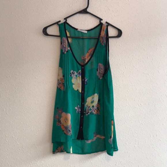 Lush Tops - Button up tank